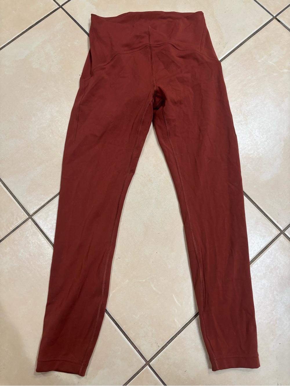 lululemon athletica Men's Rust Jogger Leggings
